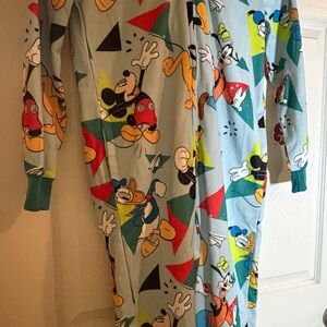 Disney Teal and Red Character Print Onesie